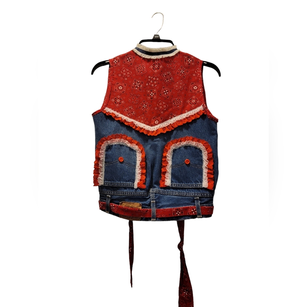 Custom Levi Denim Vest